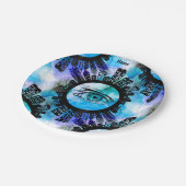 ミスティックエレガンスインアーバンコンテンポラリースタイル ペーパープレート (アングル)