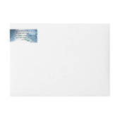 ミスティックガーデンシテリア誕生日差出人住所 ラップアラウンドラベル (正面)