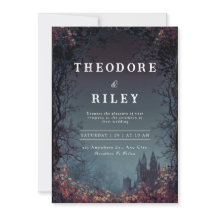 ミスティックキャッスル結婚式招待状