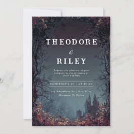 ミスティックキャッスル結婚式招待状 招待状