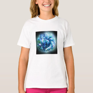 ミスティッククリスタルフォックス・ジュニアガールズTシャツ Tシャツ