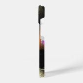 ミスティックグリッターウルフポートレート iPhoneケース (左側面)