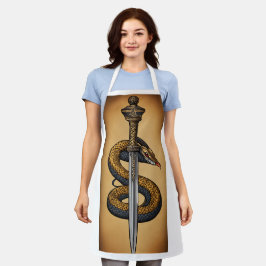 ミスティックコイルスネーク&ダガードラゴンティー エプロン