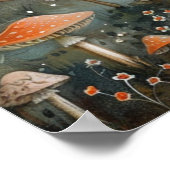 ミスティックコテージコア | お洒落自然ポスター ポスター (角)