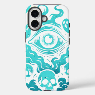 ミスティックゴーストアイハロウィンゴシックスマホケース iPhone 16ケース