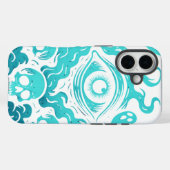 ミスティックゴーストアイハロウィンゴシックスマホケース Case-Mate iPhoneケース (裏面 (横))