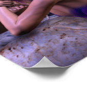 ミスティックサイレンファンタジーマーメイドのアートワーク ポスター (角)