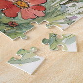 ミスティックサンライズユニコーンスケルトンフローラ ジグソーパズル (側面)