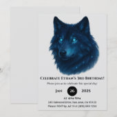 ミスティックスターホウルフの誕生日 招待状 (正面/裏面)