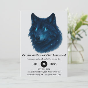 ミスティックスターホウルフの誕生日 招待状