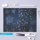 ミスティックスターヴィンテージバラパターン 薄葉紙 (クラフト)