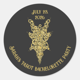 ミスティックタロット独身最後の夜 ラウンドシール