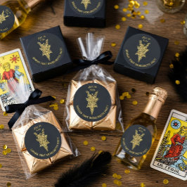 ミスティックタロット独身最後の夜 ラウンドシール