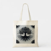 ミスティックツリーオブライフトートバッグ トートバッグ (裏面)