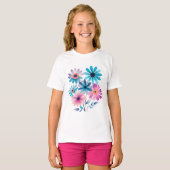 ミスティックデイジー開花 Tシャツ (正面フル)