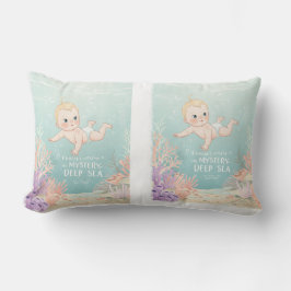 ミスティックデプスベビーアートプリント ランバークッション