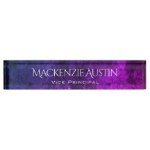 ミスティックトパーズデスク |ブルーピンクパープルシッグラデーションク