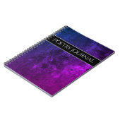 ミスティックトパーズ事務所 | Chic Purple Pink Blue Poets ノートブック (左側)