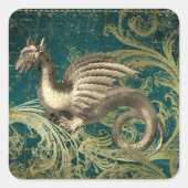 ミスティックドラゴン&スターマップスクエアシール スクエアシール (正面)