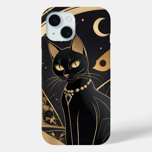 ミスティックナイトガーディアンiPhone 15ケース Case-Mate iPhoneケース (裏面)