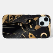 ミスティックナイトガーディアンiPhone 15ケース Case-Mate iPhoneケース (裏面 (横))