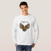 ミスティックナイトフクロウ Tシャツ (正面フル)