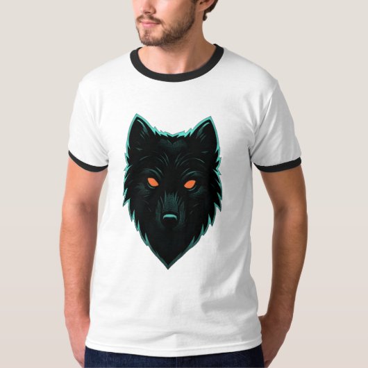 ミスティックネオンワルフソロTシャツ Tシャツ (正面)