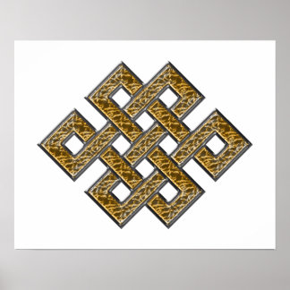 ミスティックノット – シルバー&金ゴールド2 ポスター