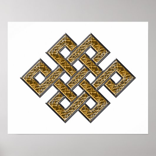 ミスティックノット – シルバー&金ゴールド2 ポスター (正面)