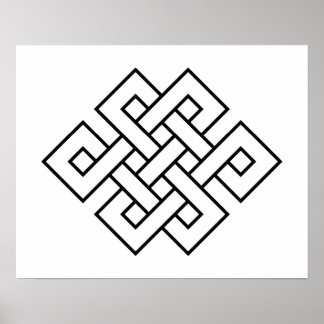 ミスティックノット – B&W 1 ポスター