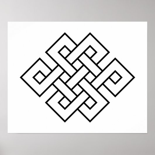 ミスティックノット – B&W 1 ポスター (正面)