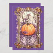 ミスティックハロウィーンタロット シーズンカード (正面/裏面)