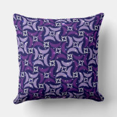 ミスティックパープルモーンズパターン装飾用クッション クッション (裏面)