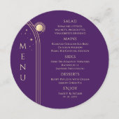 ミスティックパープル金ゴールドサンムーンスターズ宇宙結婚ズ メニュー (正面)