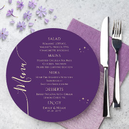 ミスティックパープル金ゴールドサンムーンスターズ宇宙結婚ズ メニュー