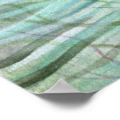 ミスティックパールマーメイドファンタジーアートポスタープリント ポスター (角)