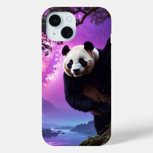 ミスティックフォレストパンダ Case-Mate iPhoneケース (裏面)