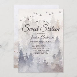 ミスティックフォレストSweet sixteen招待状 招待状