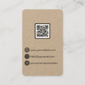 ミスティックブティックビジネスカード 名刺 (裏面)