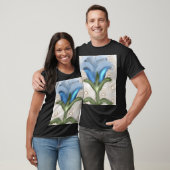 ミスティックブルーム - 成長する花 Tシャツ (ユニセックス)