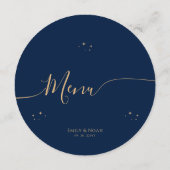 ミスティックブルー金ゴールドサンムーンスターズ宇宙結婚ズ メニュー (裏面)