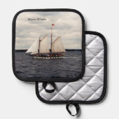 ミスティックホラーポットホルダー 鍋敷き (正面/裏面)