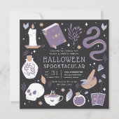 ミスティックボホクリスタルハローウィンパーティ 招待状 (正面)