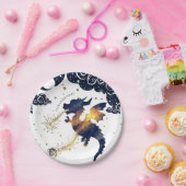 ミスティックボホドラゴン誕生日 ペーパープレート (パーティー)