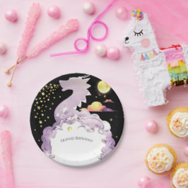ミスティックボホドラゴン誕生日 ペーパープレート