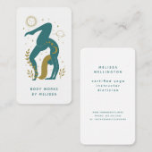 ミスティックボホホリスティックヨガウェルネス先生ブシン 名刺 (正面/裏面)