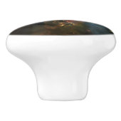 ミスティックマウンテンインカリナネブラハッブル宇宙 セラミックノブ (側面)