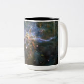ミスティックマウンテンインカリナネブラハッブル宇宙 ツートーンマグカップ (正面右)