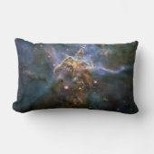 ミスティックマウンテンインカリナネブラハッブル宇宙 ランバークッション (正面)