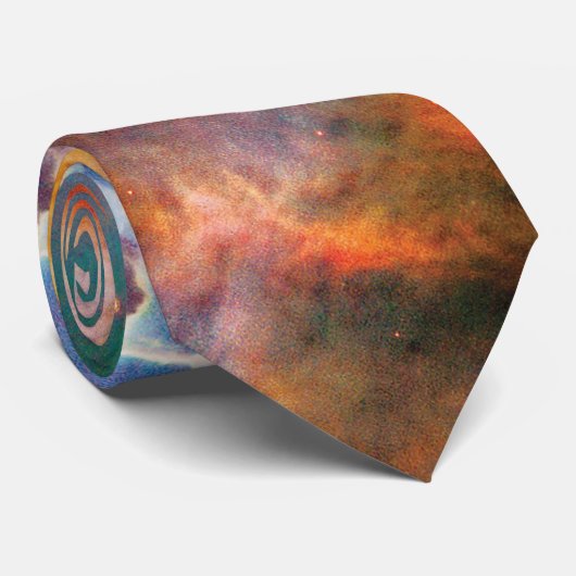 ミスティックマウンテンカリナネブラハッブル宇宙写真 ネクタイ (ロール)